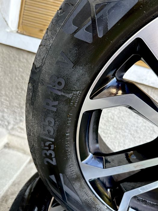 Jante DEZENT R18 + Anvelope 235/55/18 Continental BMW Audi Vw Seat