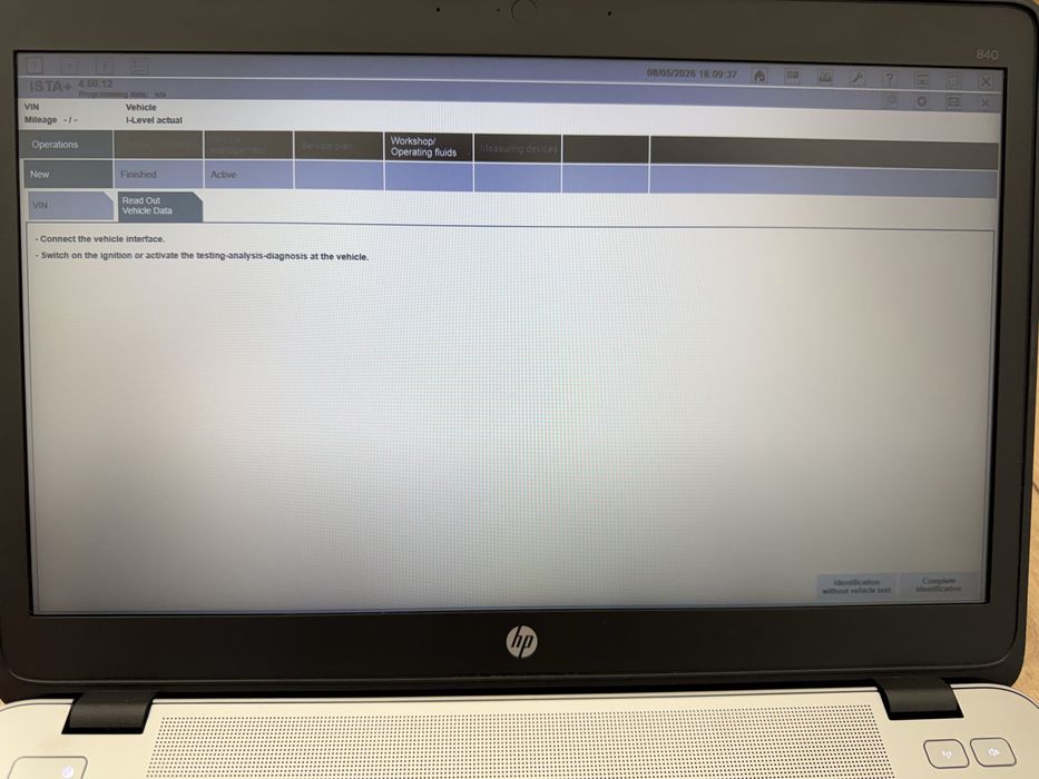 Tester/Diagnoza Bmw/Mini ENET+Leptop Hp 850 cu Ista+/INPA