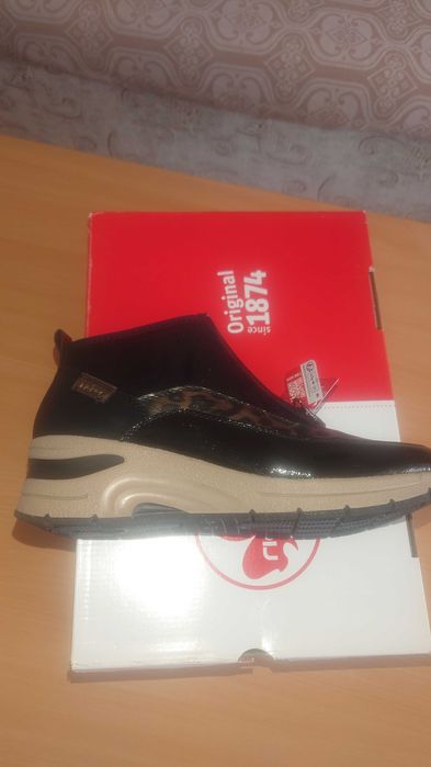 Боти  "Rieker" естествена кожа