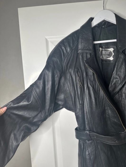 Geacă piele naturală vintage