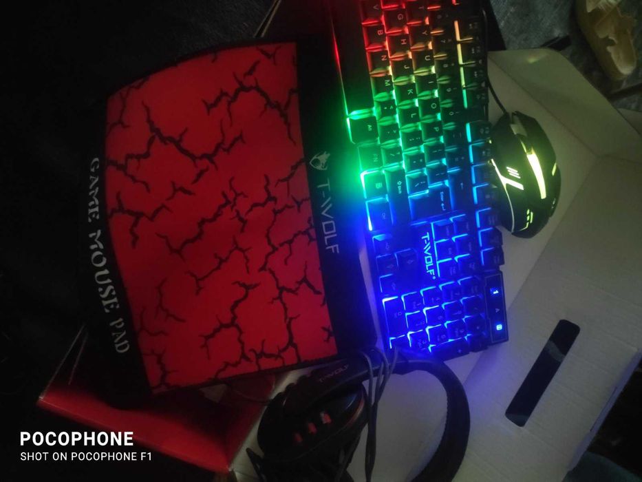 Гейминг комплект KINSI, 4 в 1