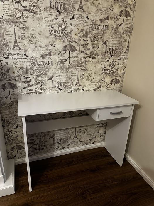 Birou alb 100x40cm