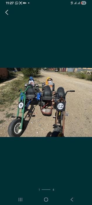 Веломобиль берг состояние рабочи