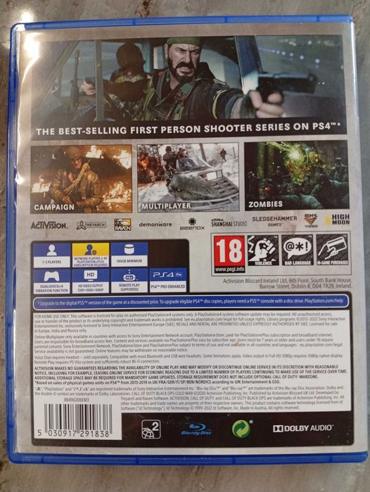 Call of Duty: Black Ops Cold War за PS4