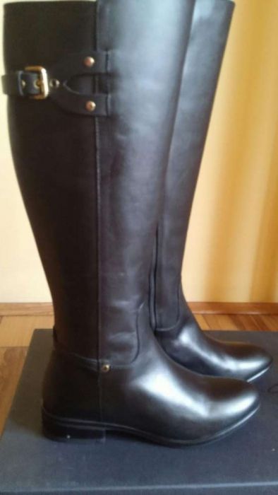 Cizme Clarks piele naturala pana la genunchi!