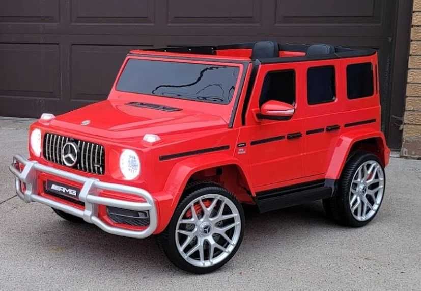 Лицензирана Акумулаторна Кола Mercedes G63 XXL, 180W, 12V/7Ah,EVA гуми