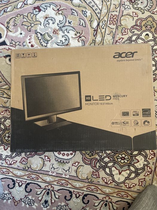 Монитор  acer диоганал 19,5»/49см