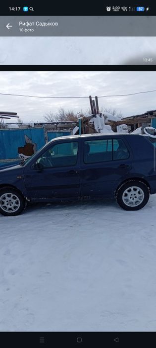 Продам машину гольф 3