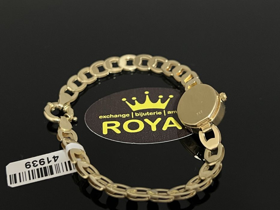 Bijuteria Royal CB : Bratara / Ceas dama aur nou 14k 12,02gr 585