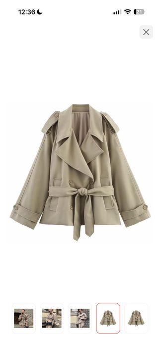 Укороченный тренч