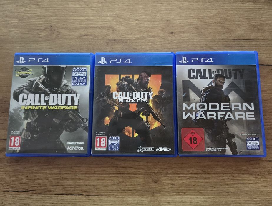 Call of duty MW BO4 и Infinite