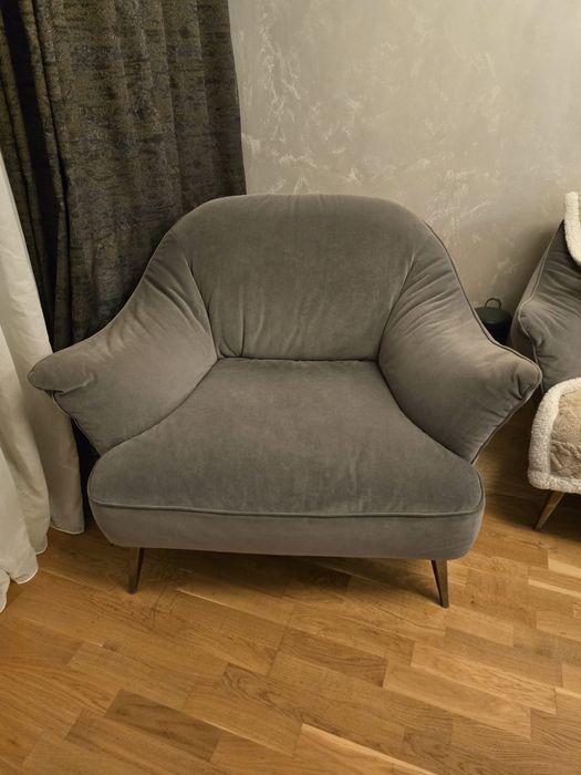 Canapea Rovere Estasi 3 locuri Natuzzi Edition + fotoliu aceeasi gama