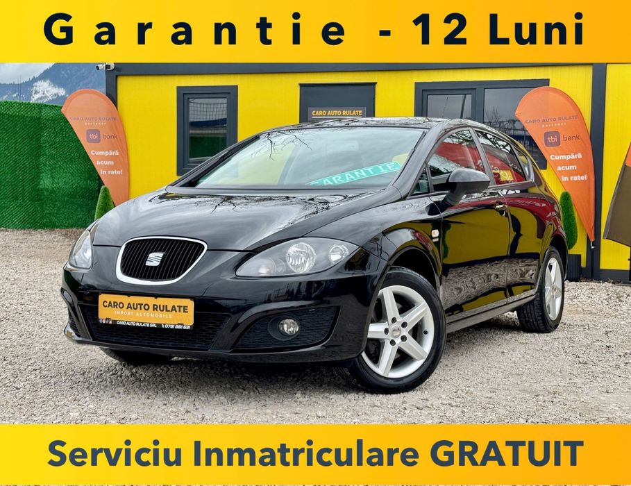 Seat Leon 2012 -1.4 Tsi -125Cp -EURO 5 - Km Reali -PARC AUTO RATE GARANTIE