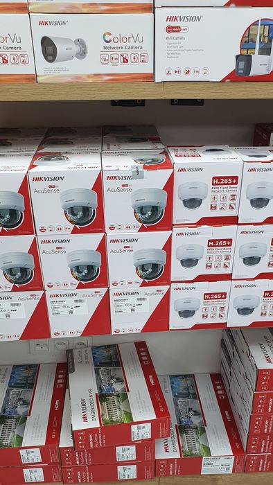 Камеры видеонаблюдения для круглосуточной охраны. Монтаж