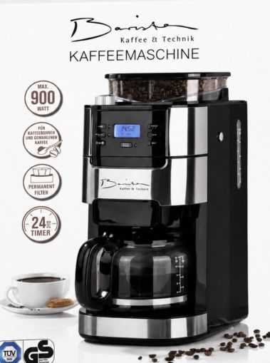 Aparat de cafea Barista cu râșniță integrată – NOU