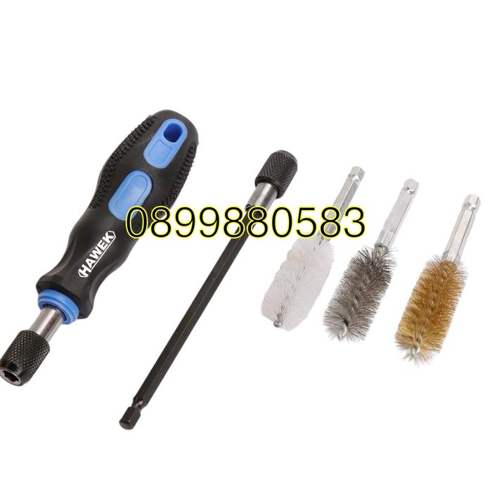 Комплект четки за почистване на цилиндри, втулки, тръби 38ч Hawek