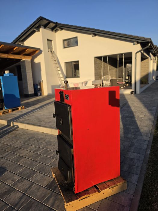 Centrala/cazan lemn/carbune 40 kw Strebel