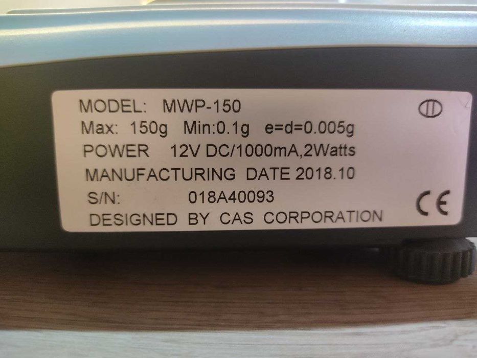 Весы лабораторные CAS MWP 150