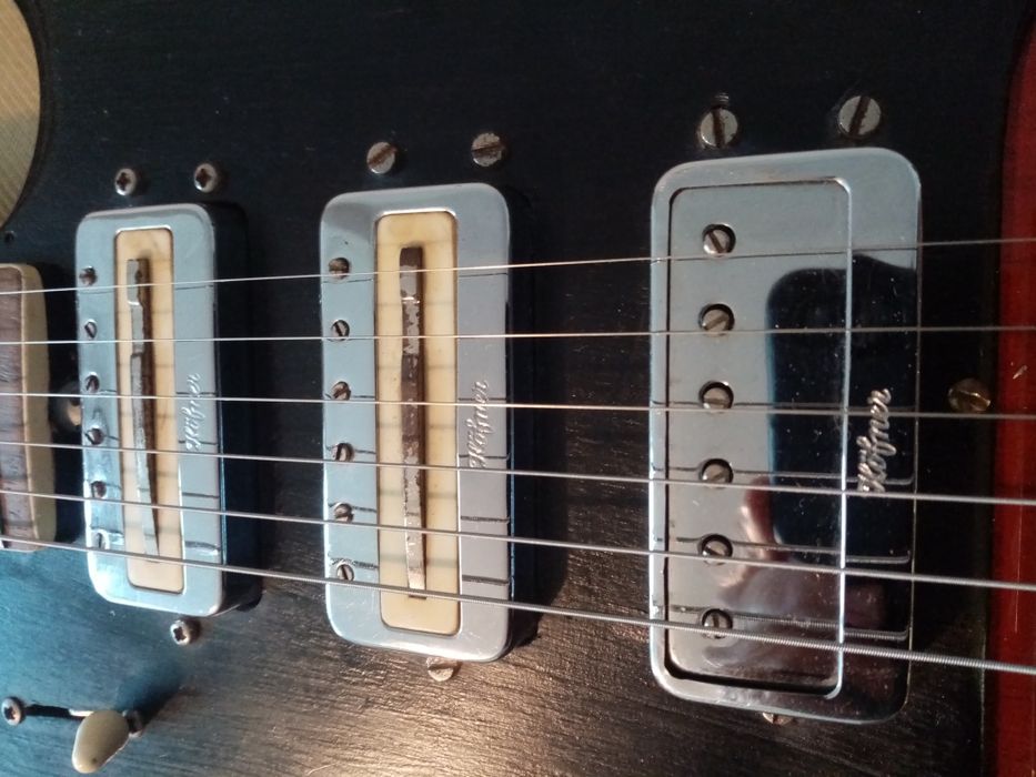 Hofner Strat HSS,1968г Made in Germany, All original.