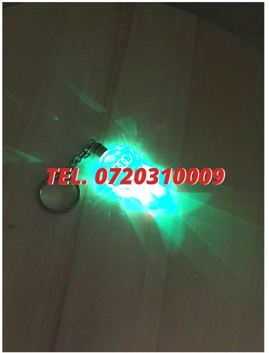 Promo Breloc Sticla Led 6 Culori Audi