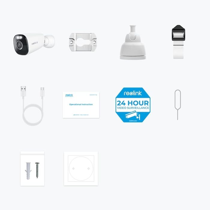 Camera de supraveghere Reolink Argus B360 cu Panou Solar, WIFI