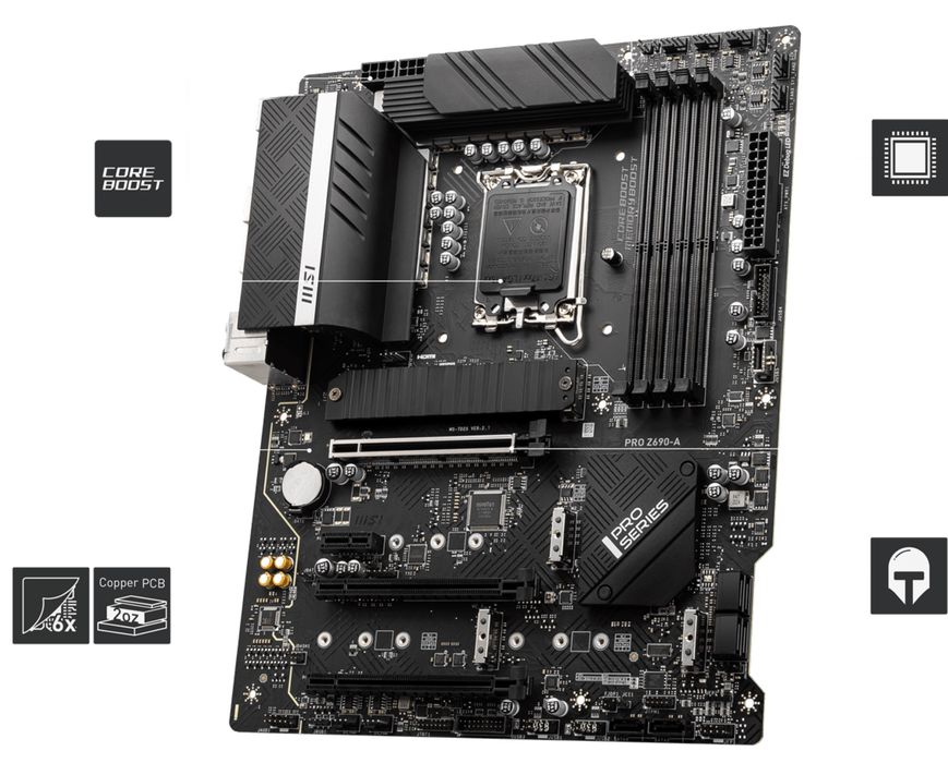 Материнка MSI z690 Pro DDR5