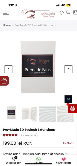 Produse pentru ehtensii gene