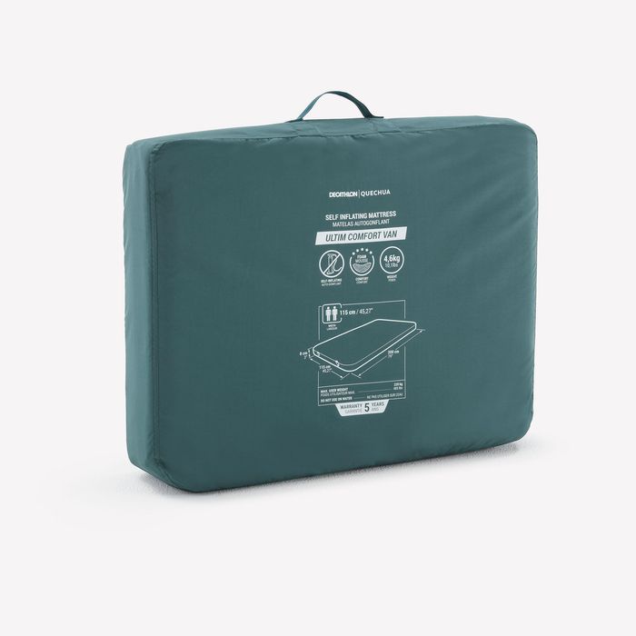 Saltea autogonflabilă camping 2 persoane, - produs resigilat Decathlon