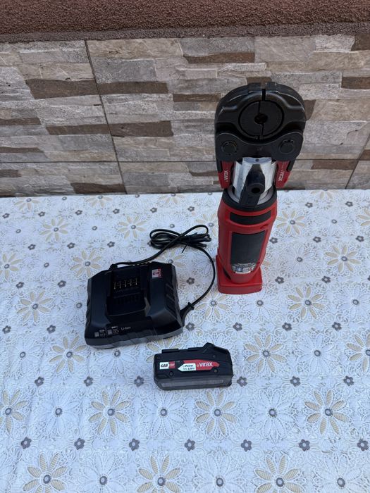 Акумулаторна преса за тръби Virax Viper L2X