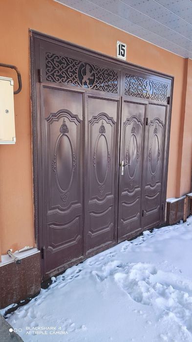 Входная дверь и ворота