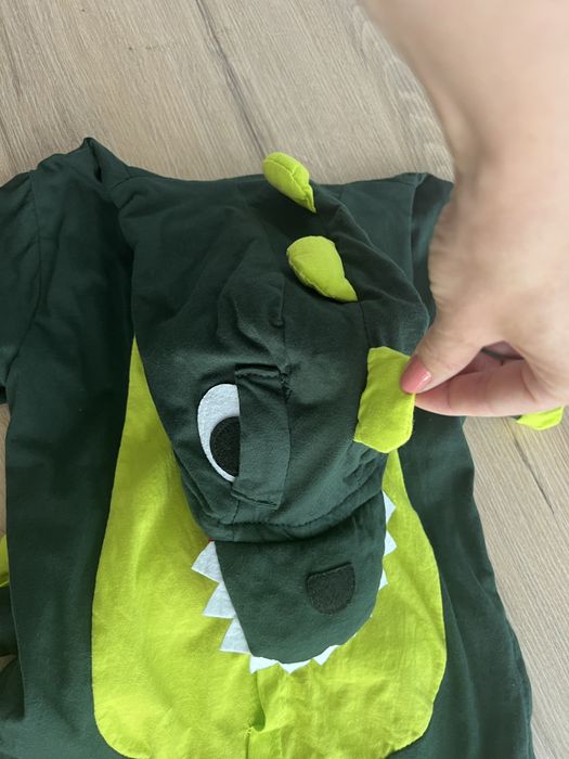 Costum crocodil copii din bumbac 2-4 ani