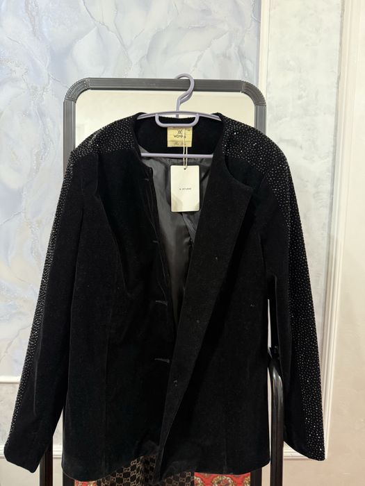 Костюм замш новый