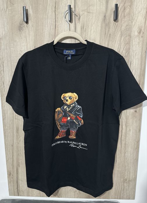 Tricou Polo Bear Negru*EXEMPLAR