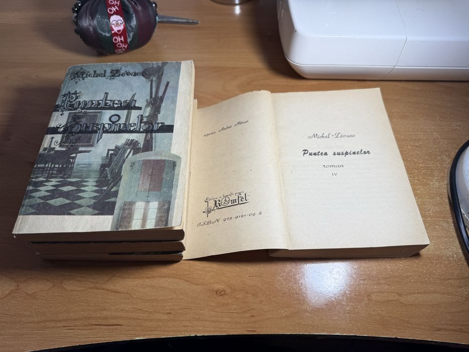 Set 4 volume „Puntea suspinelor” Michel Zévaco