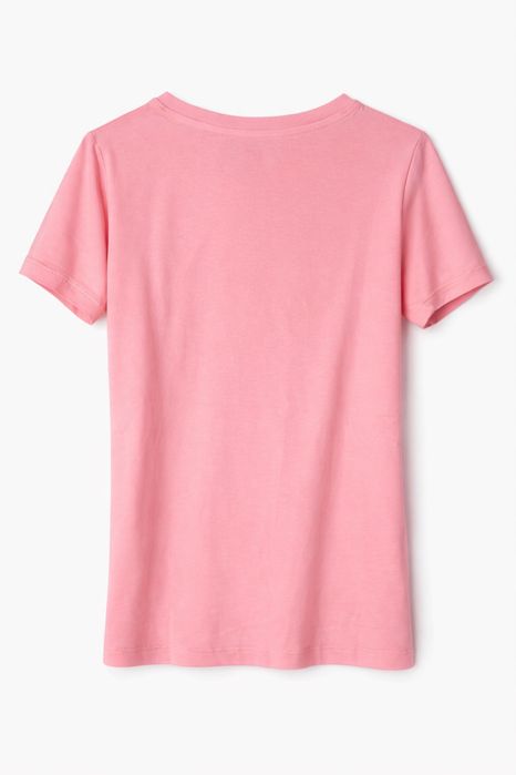 Розова тениска Max Mara с лого