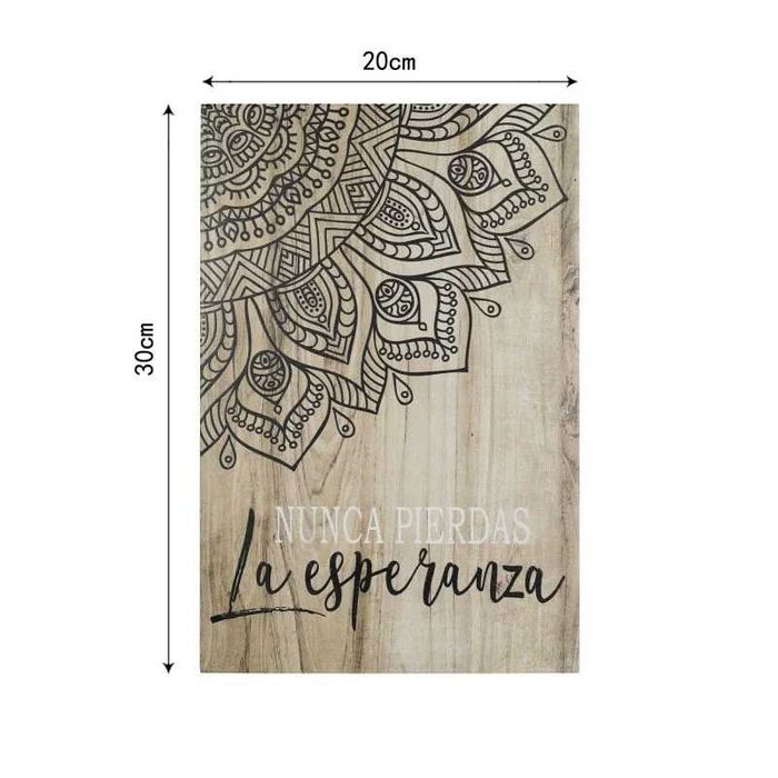 Tablou Placa decorativa lemn 20 x 30 cm