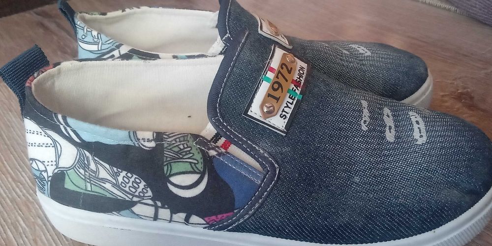 Дънкови еспадрили номер 34