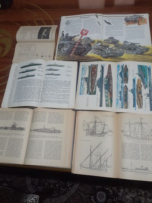 Продаётся книги про военную технику