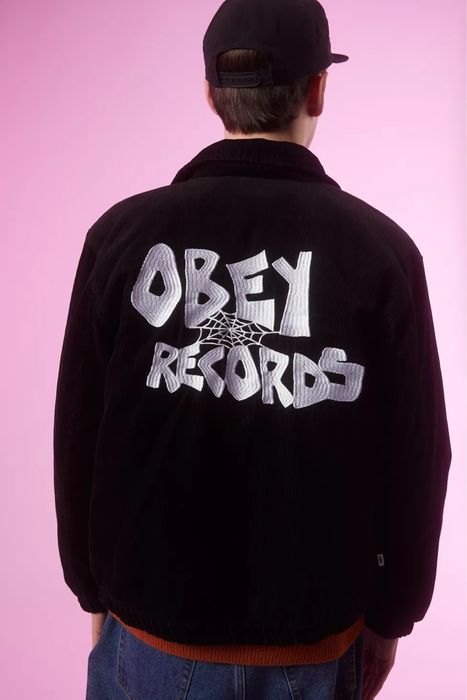 OBEY The Crew Corduroy Jacket ОРИГИНАЛНО мъжко яке - S
