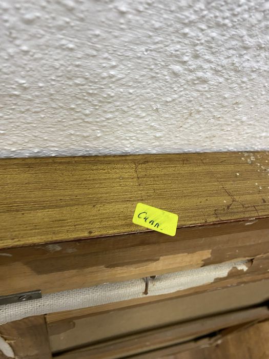 Стара френска картина портрет маслена картина платно