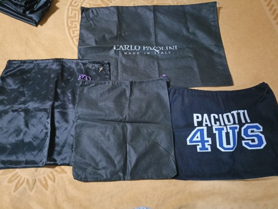 Тканевые  брендовые мешочки для обуви