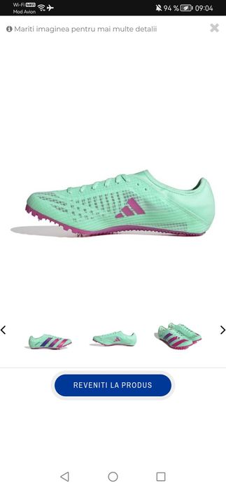 Pantofi cuie atletism