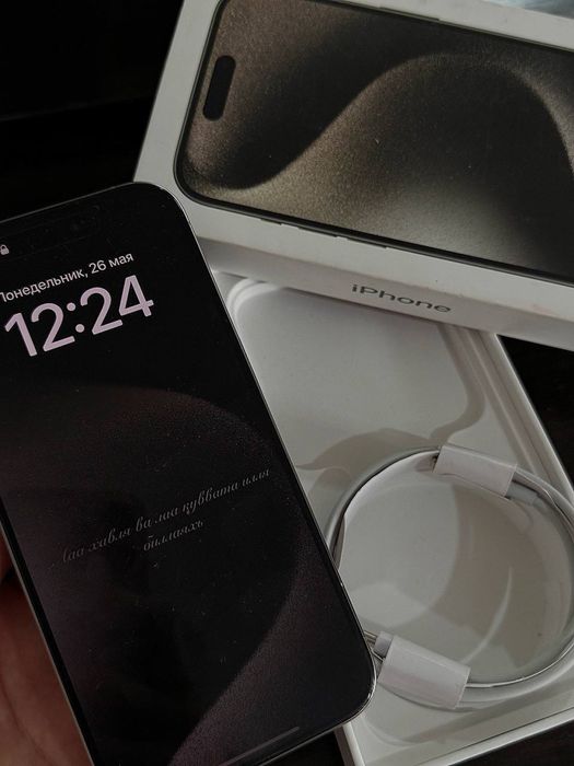 Iphone 15 Pro sotib boldim