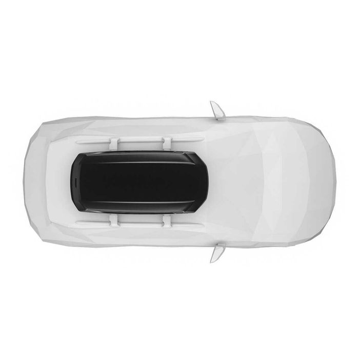 Автобокс Thule Pulse 2 M Черен мат 400л багажник за автомобил