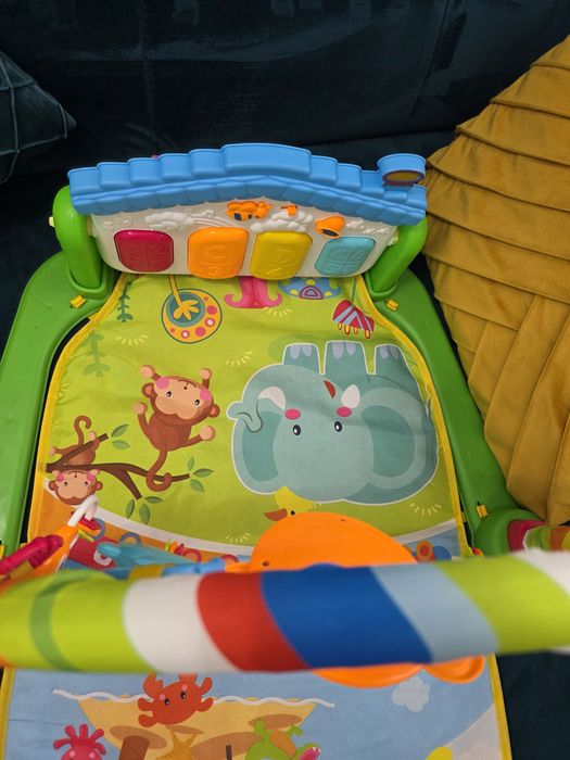 Jucarie - Centru de activitati Piano Fun deluxe 3 in 1 pentru bebelusi