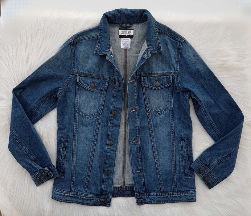 Мъжко дънково яке - размер S - НОВО