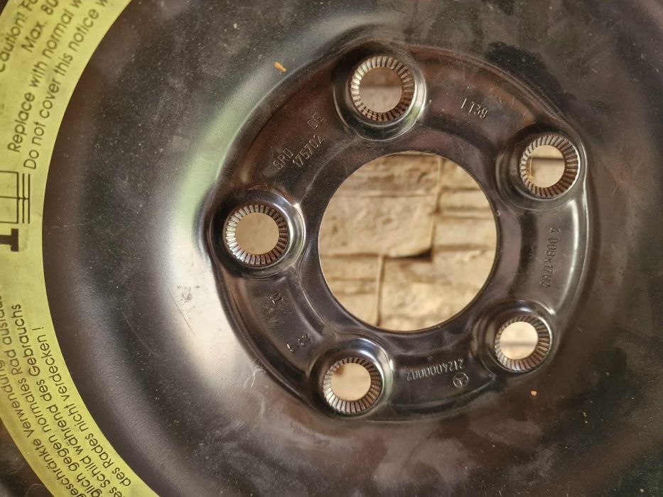 Резервна гума Continental 155/70/17 за Mercedes