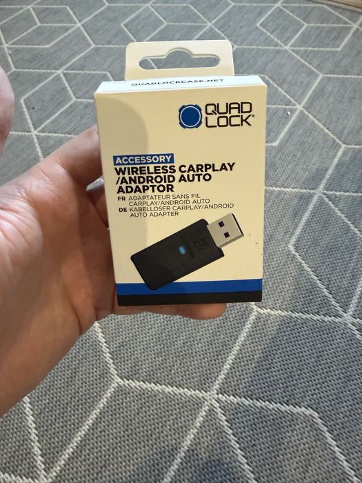 Quadlock адаптер apple car play/android auto