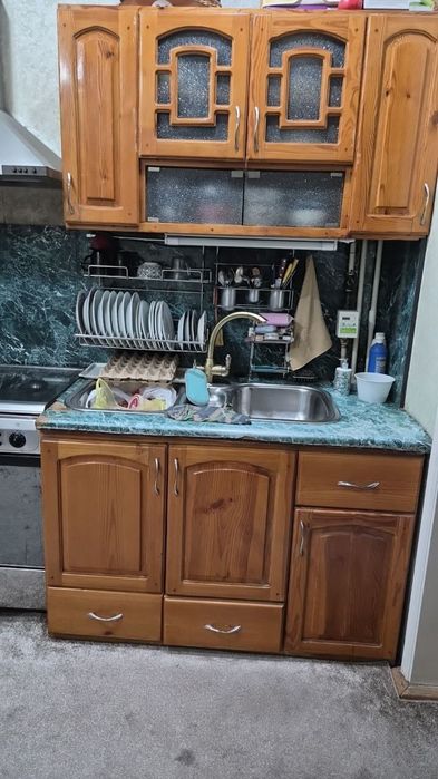 Кухонная мебель из дерево сосна