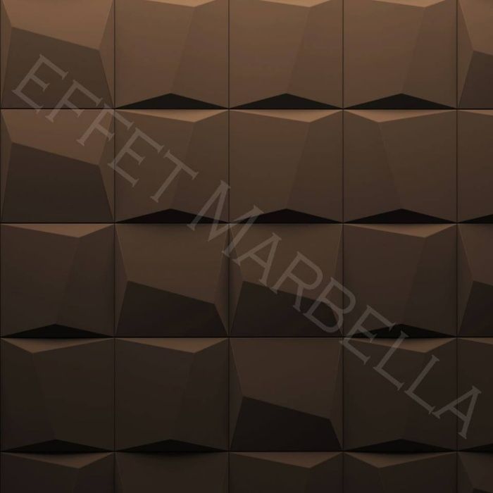 Декоративни 3D панели - 3д гипсови панели, облицовки за стени 0129